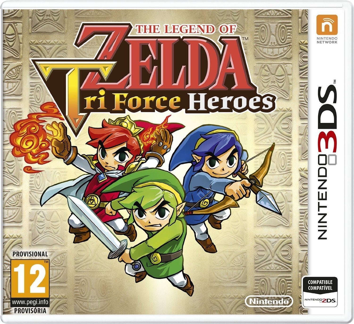 THE LEGEND OF ZELDA:TRI FORCE HEROES THE LEGEND OF ZELDA:TRI FORCE HEROES